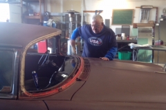 Classic car custom cut rear glass replacement company Sacramento CA