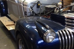 Classic car custom double cut windshield glass replacement Sacramento CA