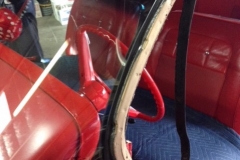 Classic car wrap around custom windshield glass replacement Sacramento CA