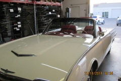 Classic convertible car custom windshield glass replacement Sacramento CA