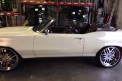 Classic convertible car custom windshield glass replacement Sacramento company CA