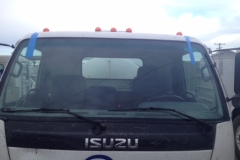 Isuzu Semi Truck Windshield Glass Replacement Company Sacramento CA Cracked Windshield